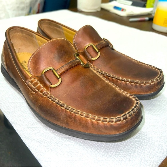 Brass Boot Men’s Walking Glove Driving Loafer 93433-257  Sz 8.5W - Picture 1 of 11